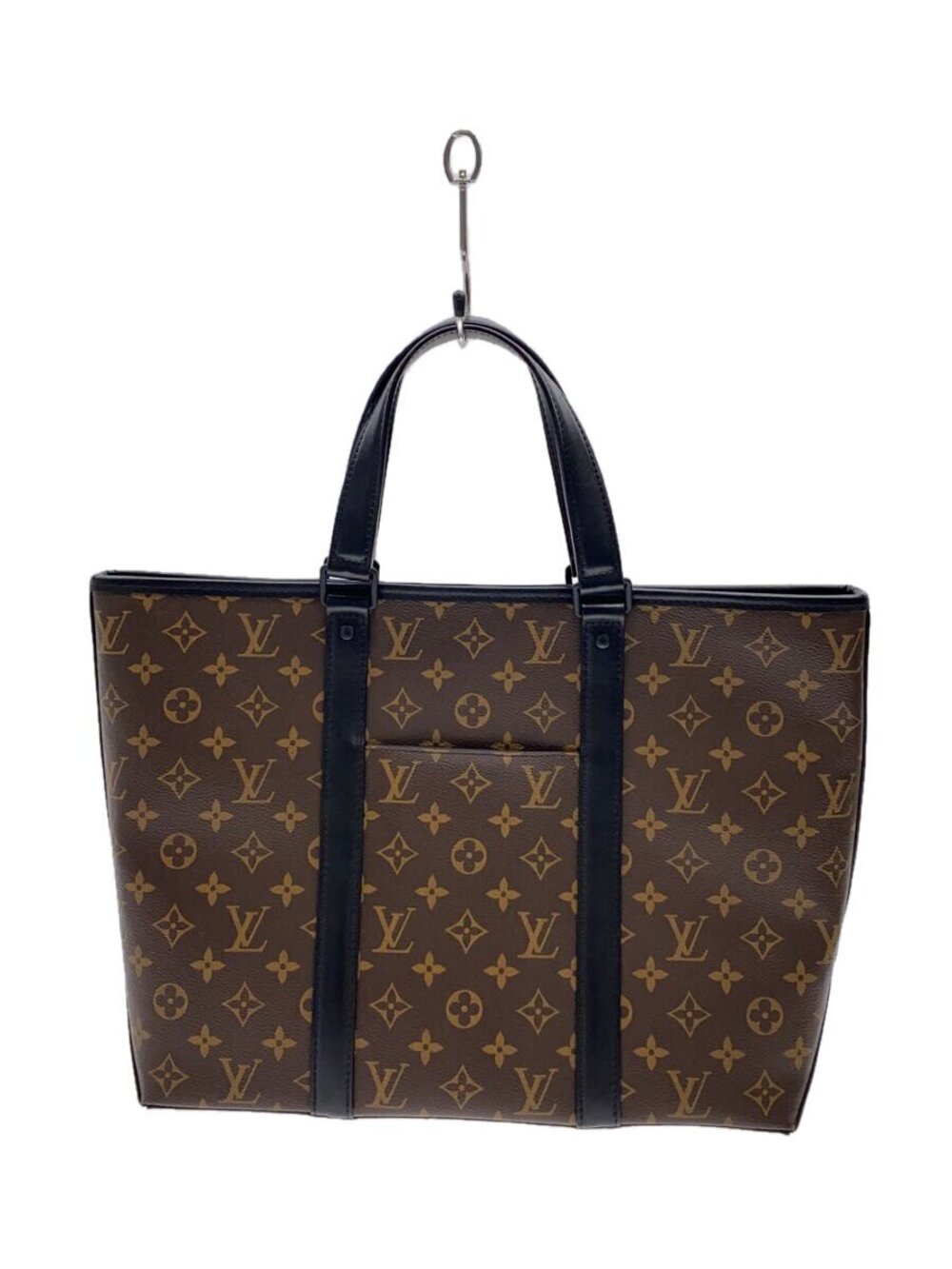 LOUIS VUITTON Weekend Tote Monogram Macassar Brown